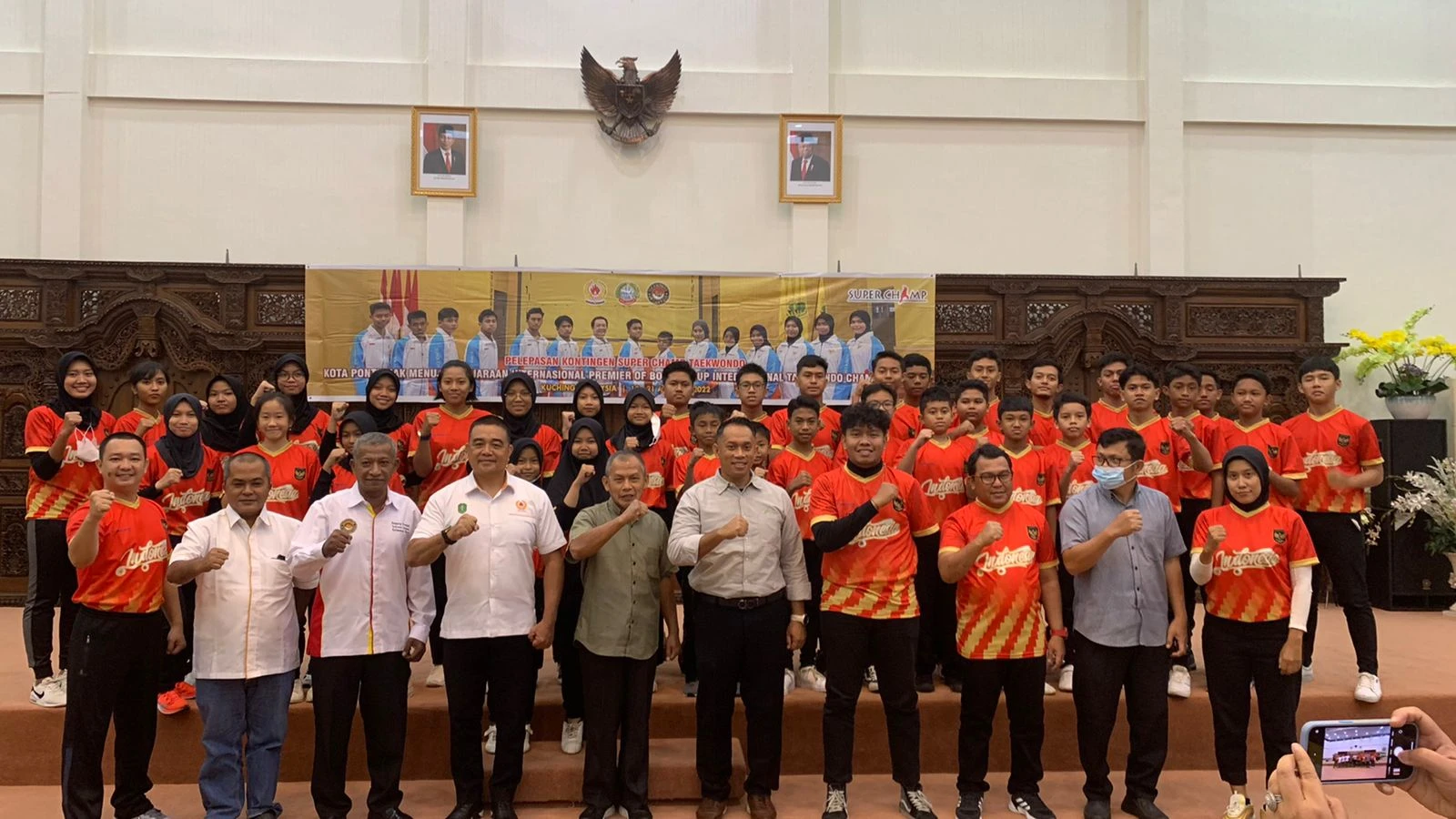 36 Atlet Taekwondo Asal Pontianak Siap Berlaga di Malaysia
